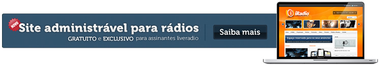 Novo site para rádios